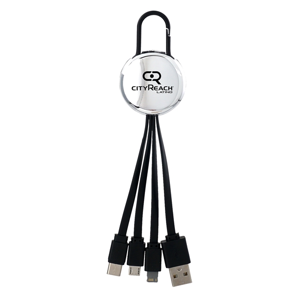 METALLIC EASY CLIP 3 IN 1 CHARGING CABLE... from ASI 30208 A P Specialties / AP Specialties