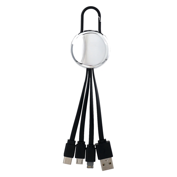 METALLIC EASY CLIP 3 IN 1 CHARGING CABLE... from ASI 30208 A P Specialties / AP Specialties