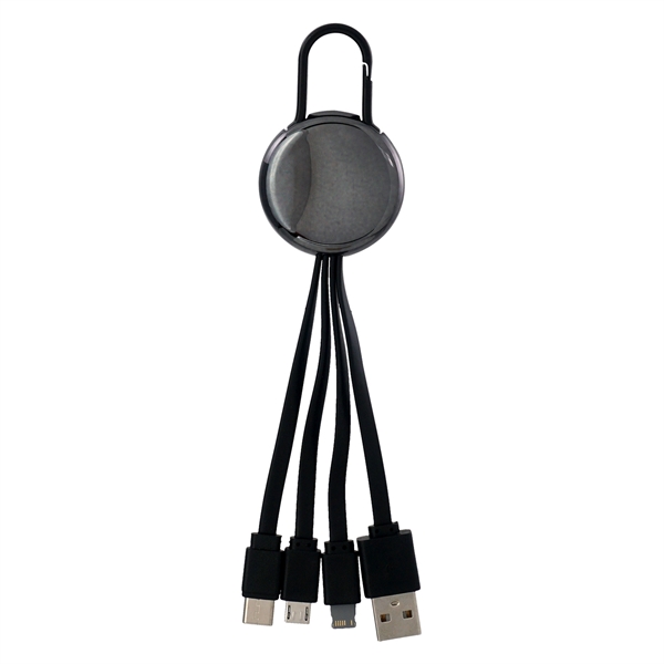 METALLIC EASY CLIP 3 IN 1 CHARGING CABLE... from ASI 30208 A P Specialties / AP Specialties
