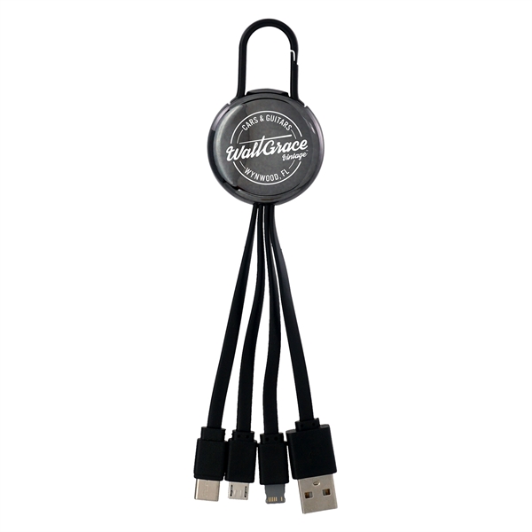 METALLIC EASY CLIP 3 IN 1 CHARGING CABLE... from ASI 30208 A P Specialties / AP Specialties