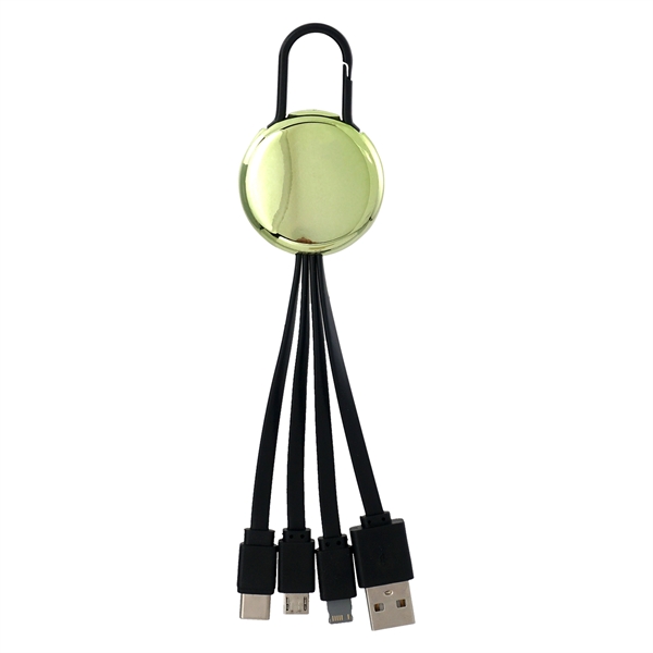 METALLIC EASY CLIP 3 IN 1 CHARGING CABLE... from ASI 30208 A P Specialties / AP Specialties