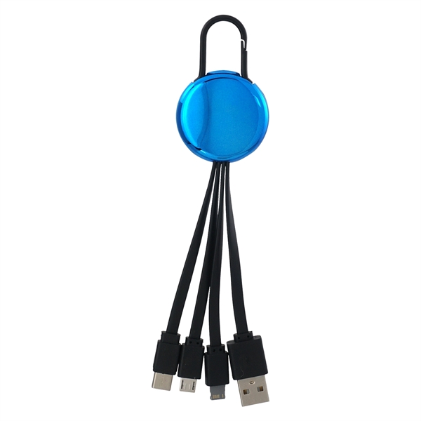 METALLIC EASY CLIP 3 IN 1 CHARGING CABLE... from ASI 30208 A P Specialties / AP Specialties