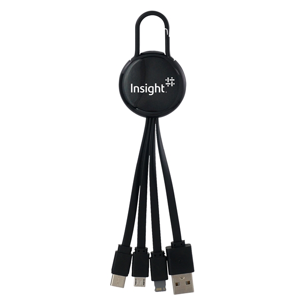 METALLIC EASY CLIP 3 IN 1 CHARGING CABLE... from ASI 30208 A P Specialties / AP Specialties