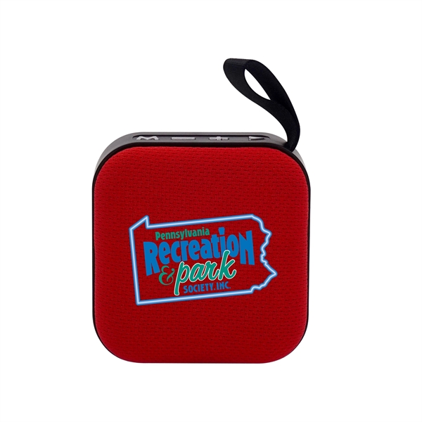 SQUARE LANYARD BLUETOOTH SPEAKER... from ASI 30208 A P Specialties / AP Specialties