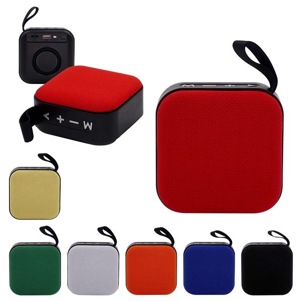 SQUARE LANYARD BLUETOOTH SPEAKER... from ASI 30208 A P Specialties / AP Specialties