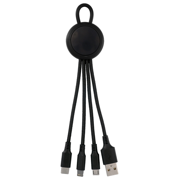 COLOR LIGHT UP LOOP 3-IN-1 CHARGING CABLE... from ASI 30208 A P Specialties / AP Specialties