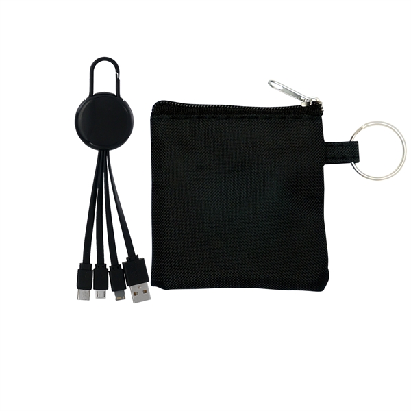 COLORFUL POUCH & CABLE SET... from ASI 30208 A P Specialties / AP Specialties