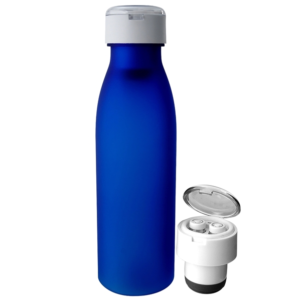 SILHOUETTE BLUETOOTH EAR BUD BOTTLE... from ASI 30208 A P Specialties / AP Specialties