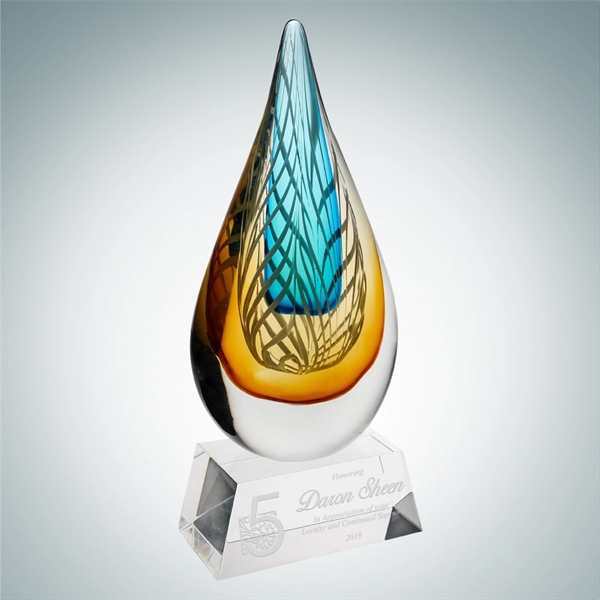 Inspired by the Sommerso Glass Artisans of Italy, this award creates... from ASI 47791 Best Deal Awards