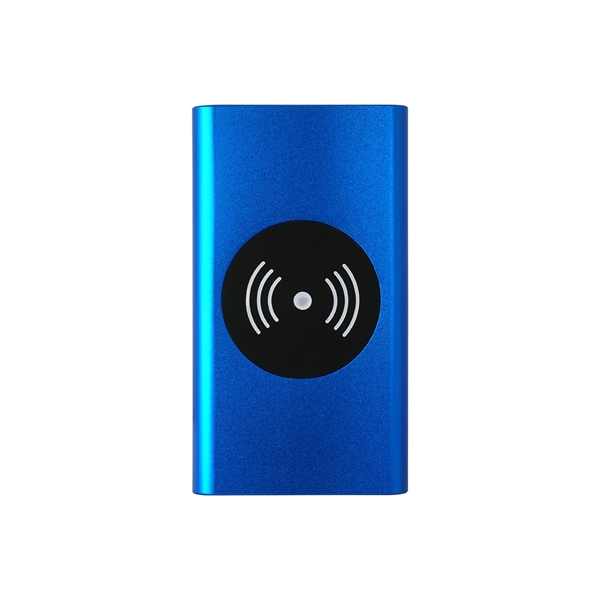 UL BRUSHED METAL HIGH DENSITY WIRELESS POWER BANK... from ASI 30208 A P Specialties / AP Specialties