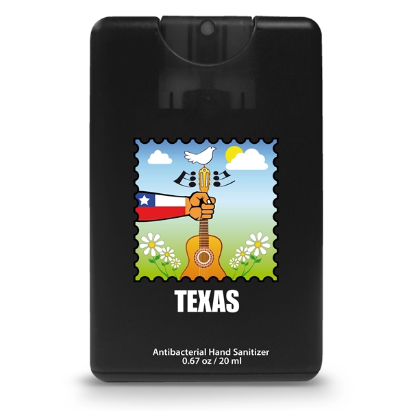 Credit card style antibacterial hand sanitizer spray with citrus scent.... from ASI 90807 Tekweld