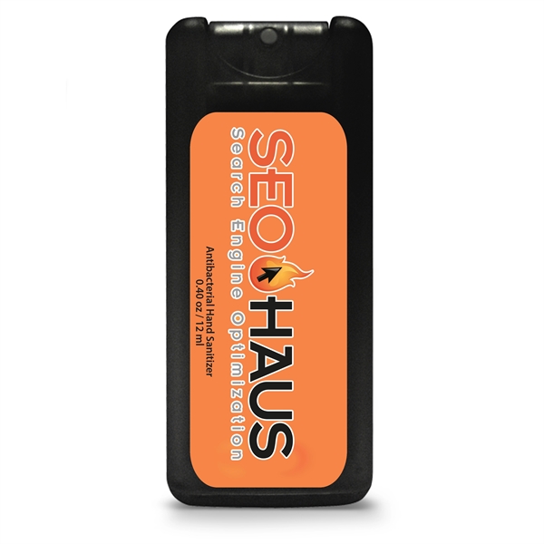 Mini credit card style antibacterial hand sanitizer spray, 0.40 oz/12 ml.... from ASI 90807 Tekweld