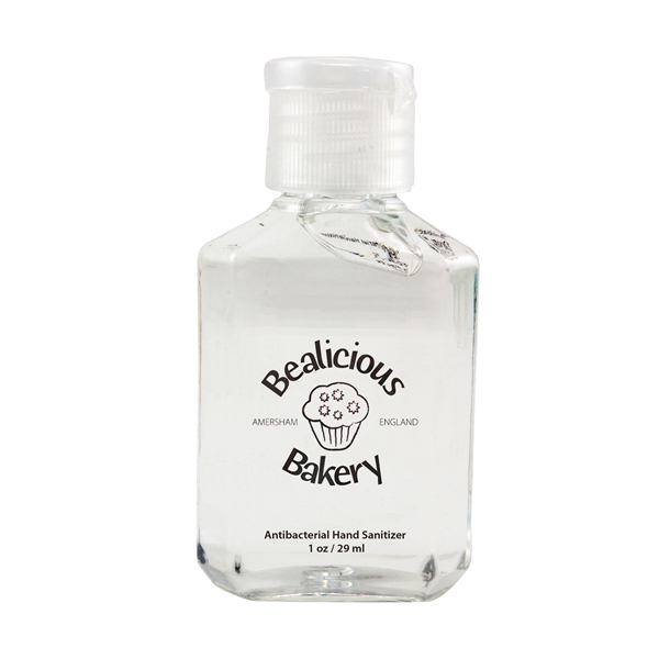 1.47" w x 2.8" one-ounce clear plastic bottle of gel hand... from ASI 90807 Tekweld