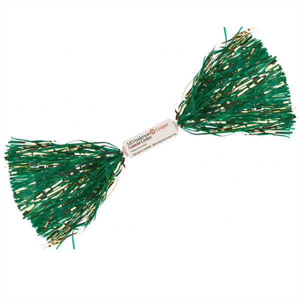 Spirit Stick Glitter Poms featuring streamers in solid or mixed colors.... from ASI 77280 Pepco Poms / Pepco Poms