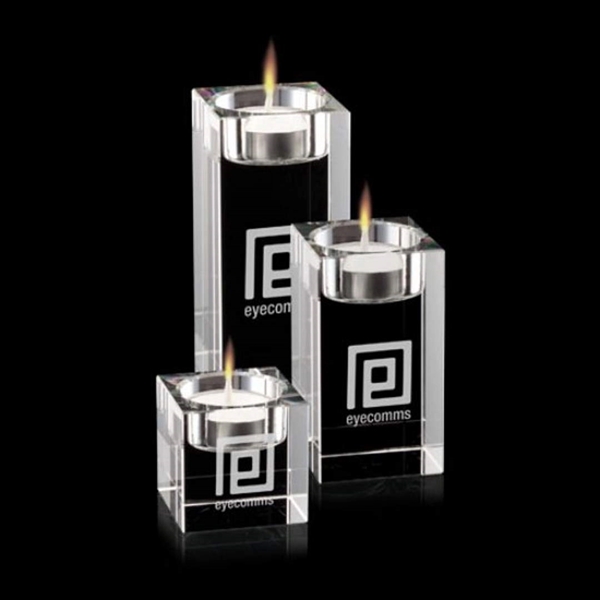 Candleholders - Optical Crystal (Set of 3).... from ASI 84592 St Regis Group