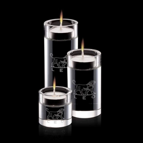 Candleholders - Optical Crystal (Set of 3).... from ASI 84592 St Regis Group