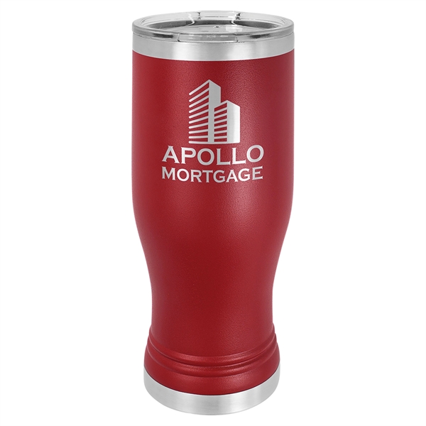 Polar Camel Insulated Stainless Steel Pilsner Tumbler 20 OZ. with Clear... from ASI 72657 Active Life Promo