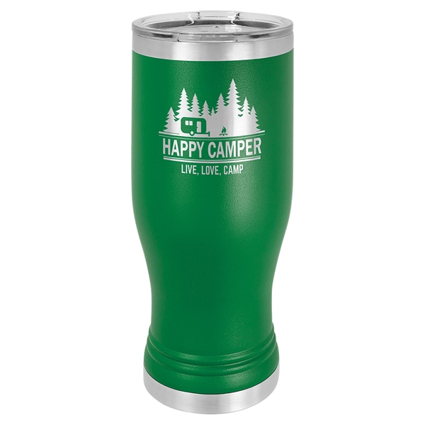 Polar Camel Insulated Stainless Steel Pilsner Tumbler 20 OZ. with Clear... from ASI 72657 Active Life Promo