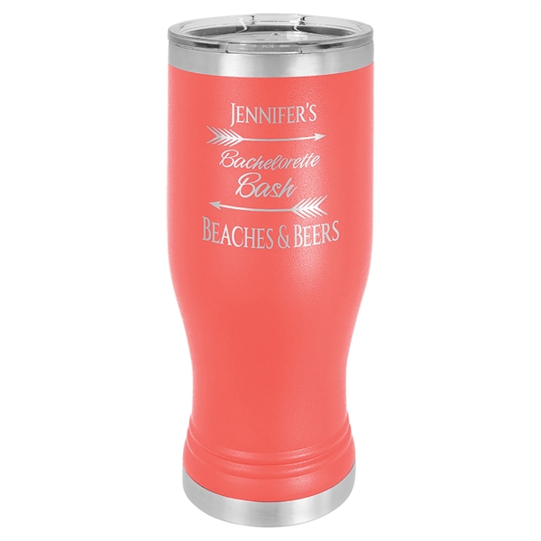 Polar Camel Insulated Stainless Steel Pilsner Tumbler 20 OZ. with Clear... from ASI 72657 Active Life Promo