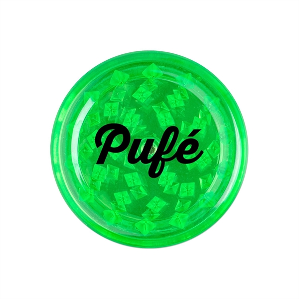 Plastic grinding chamber in 3 colors with a pad imprint.... from ASI 98360 WOWLine / WOWLine®