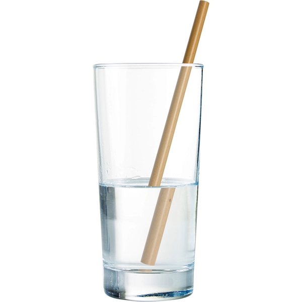 Bamboo straw with packaging that can be used as a bookmark.... from ASI 54100 Fields Manufacturing Inc / TargetLine®