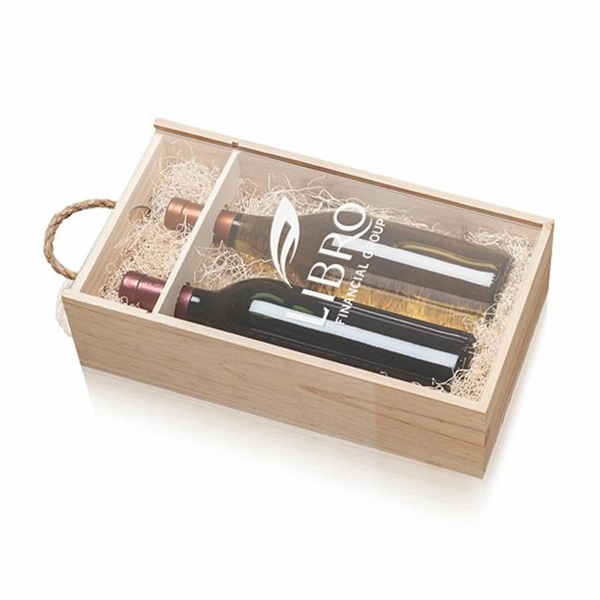 Showcase your exquisite decorated bottle with our Bailwick presentation crate.... from ASI 84592 St Regis Group