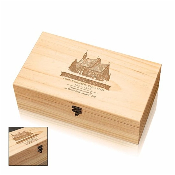 The Saxum crate is made from real birchwood and contains quality... from ASI 84592 St Regis Group