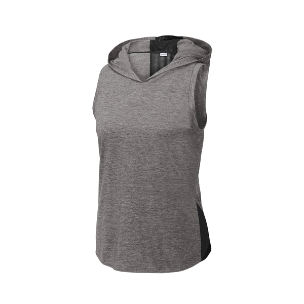 Sport-Tek Ladies PosiCharge Tri-Blend Wicking Draft Hoodi...... from ASI 84863 SanMar