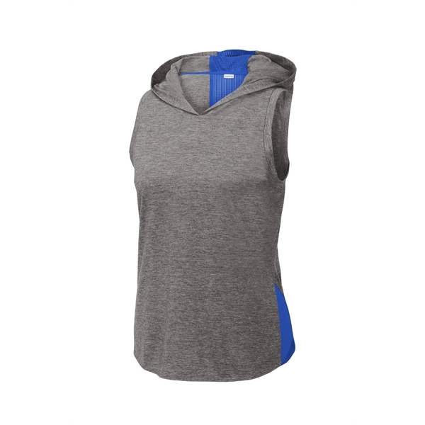 Sport-Tek Ladies PosiCharge Tri-Blend Wicking Draft Hoodi...... from ASI 84863 SanMar