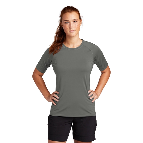Sport-Tek Ladies Rashguard Tee.... from ASI 84863 SanMar
