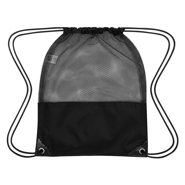 Drawstring mesh sports pack made of 210 denier nylon.... from ASI 61125 Hit Promotional Products / Hit®