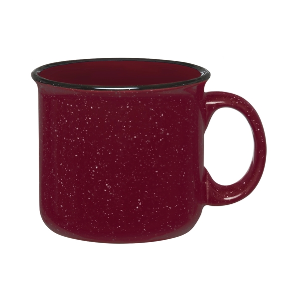 15 oz. ceramic campfire mug with retro granite design.... from ASI 61125 Hit Promotional Products / Hit®