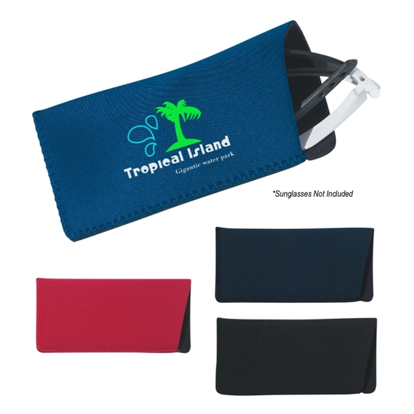 Neoprene eyeglass / sunglass case.... from ASI 61125 Hit Promotional Products / Hit®