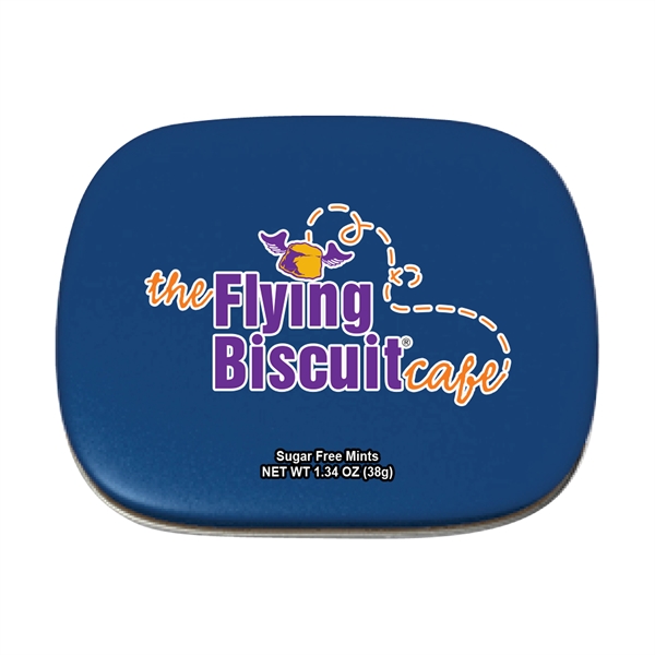 2.36" x 1.89" stock color hinged mint tin; holds 1 oz.... from ASI 90807 Tekweld