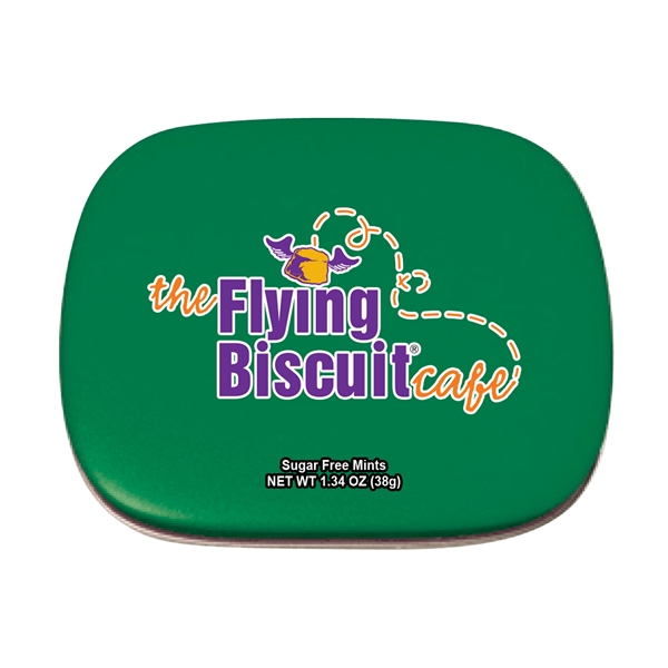 2.36" x 1.89" stock color hinged mint tin; holds 1 oz.... from ASI 90807 Tekweld