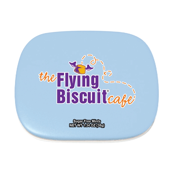 2.36" x 1.89" stock color hinged mint tin; holds 1 oz.... from ASI 90807 Tekweld