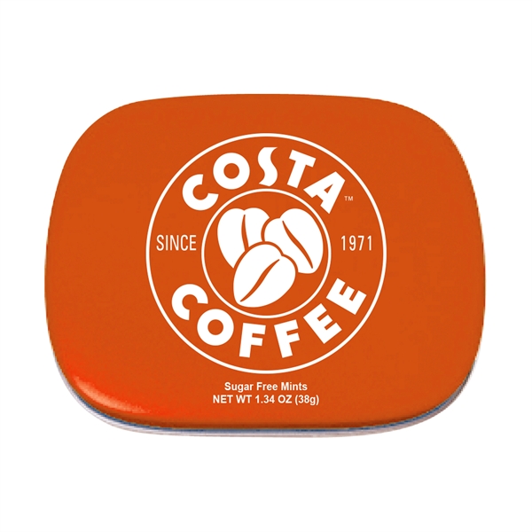 2.36" x 1.89" stock color hinged mint tin; holds 1 oz.... from ASI 90807 Tekweld