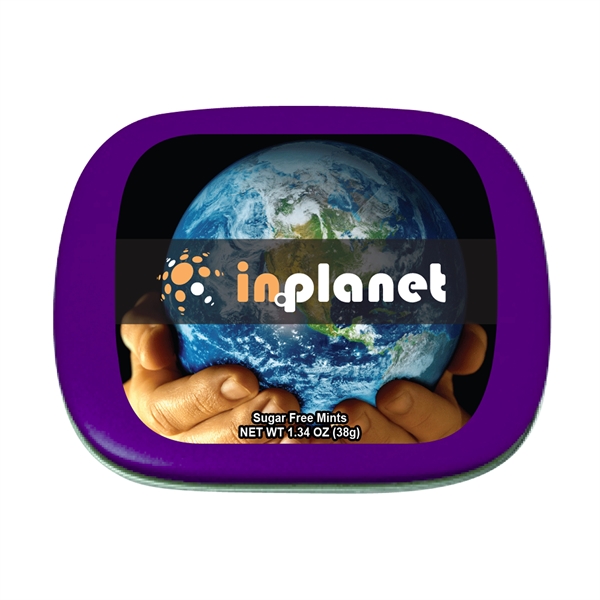 2.36" x 1.89" stock color hinged mint tin; holds 1 oz.... from ASI 90807 Tekweld