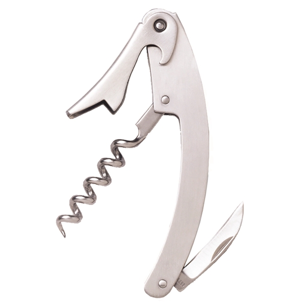 Stainless steel curved corkscrew that measures 4 1/4"L.... from ASI 55450 Franmara Inc