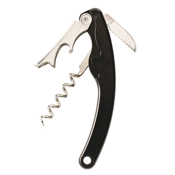 Waiter's corkscrew that measures 5" long and features a nickel-plated knife.... from ASI 55450 Franmara Inc