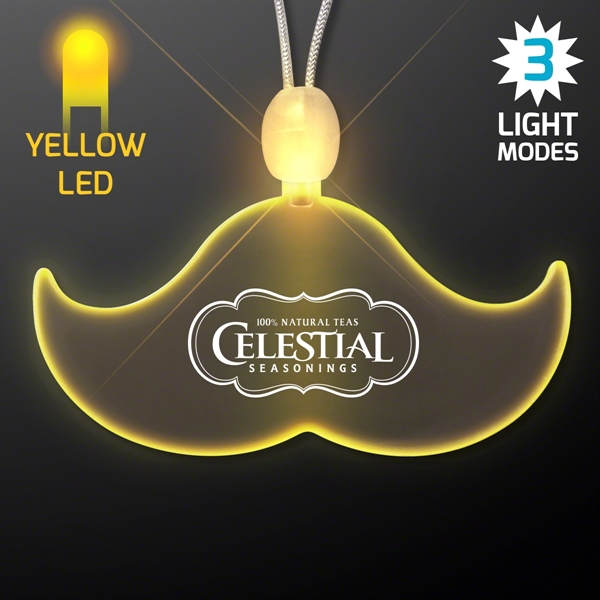Acrylic Shape Necklace with LED... from ASI 34194 ALightPromos / Alight Promotional Products