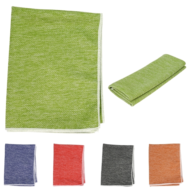 32" x 12" Heather Quick Dry Towel... from ASI 30208 A P Specialties / AP Specialties