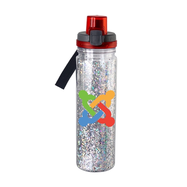 LOCKING 18 OZ. CONFETTI BOTTLE... from ASI 30208 A P Specialties / AP Specialties