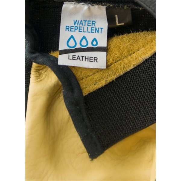 Mechanics gloves, premium grain cowhide palm, black spandex back.... from ASI 62192 Illinois Glove Co / Honest Abe®