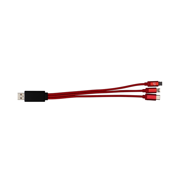 Metallic Light Up Logo Cable with Type C USB... from ASI 30208 A P Specialties / AP Specialties