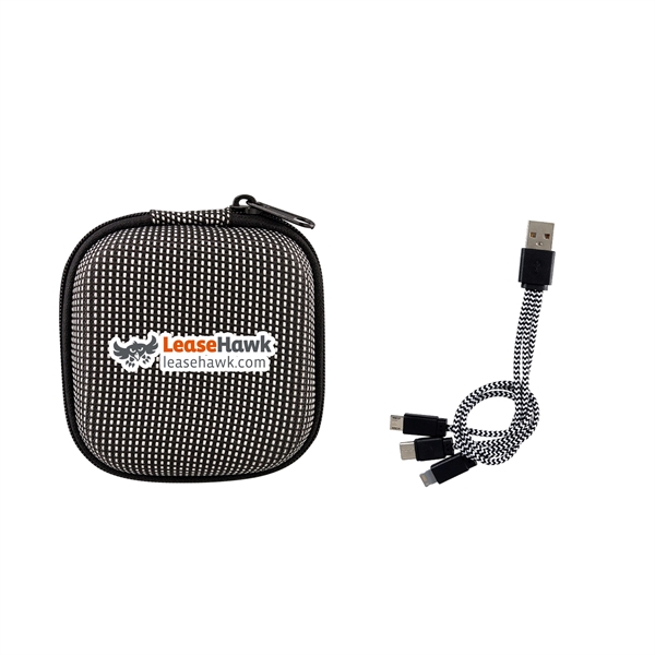 Textured 3-in-1 Charging Cable Set... from ASI 30208 A P Specialties / AP Specialties