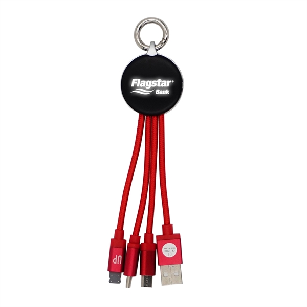 Metallic Logo Light Up Cable with Type C USB... from ASI 30208 A P Specialties / AP Specialties