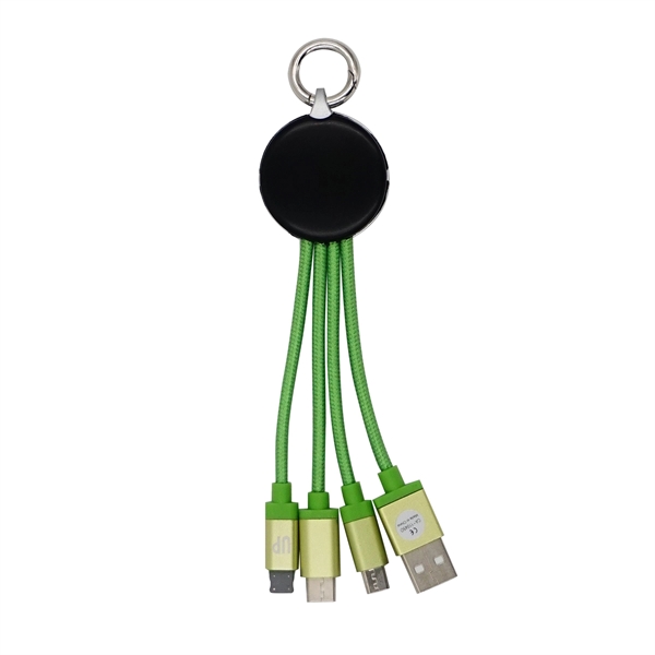 Metallic Logo Light Up Cable with Type C USB... from ASI 30208 A P Specialties / AP Specialties