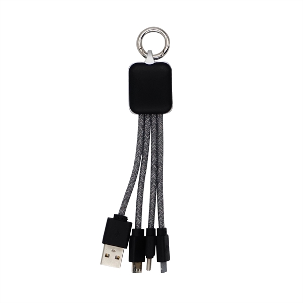 Ridge Logo Light Up Cable with Type C USB... from ASI 30208 A P Specialties / AP Specialties