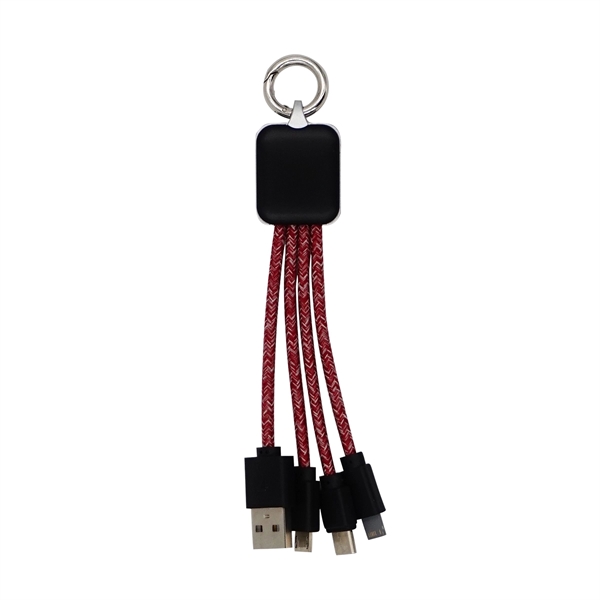 Ridge Logo Light Up Cable with Type C USB... from ASI 30208 A P Specialties / AP Specialties